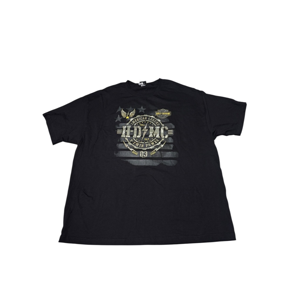 Harley Davidson Mile High T Colorado Shirt Twin Power 2X Large Men Graphic Tee